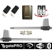 gatePRO TERRIER WiFi 200 kétszárnyú kapunyitó szett