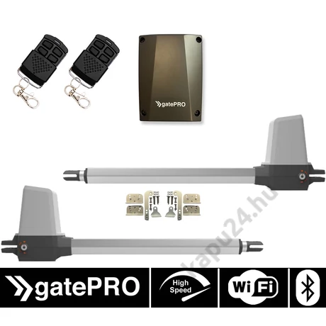 gatePRO TERRIER WiFi 200 ECO kétszárnyú kapunyitó szett